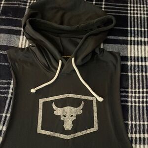 Under Armour Black Sleeveless Hoodie